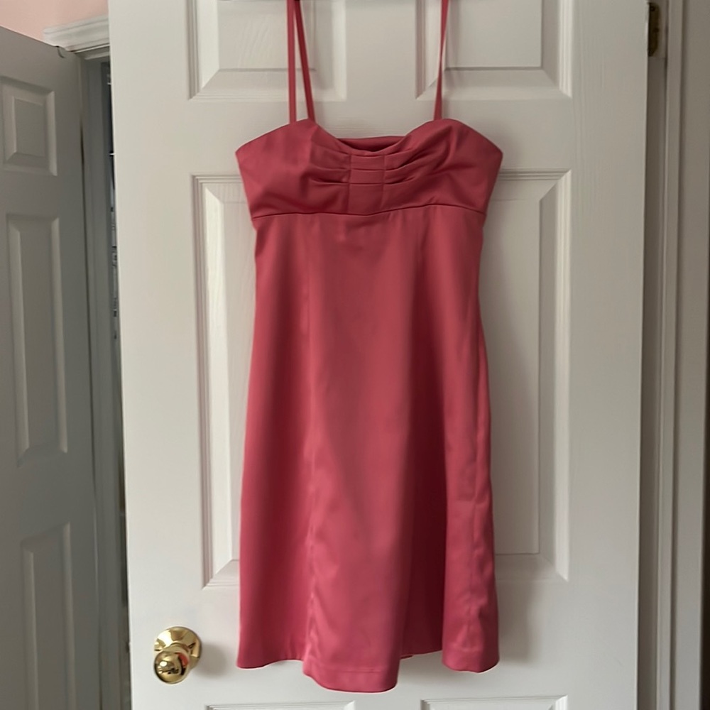 Coral formal dress